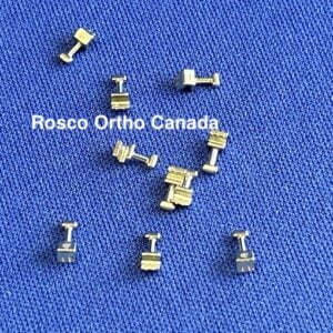 Orthodontic crimp hooks